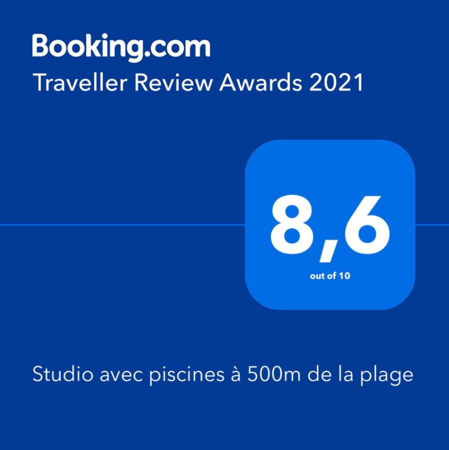 Studio Avec Piscines A 500M De La Plage 邦多勒 外观 照片